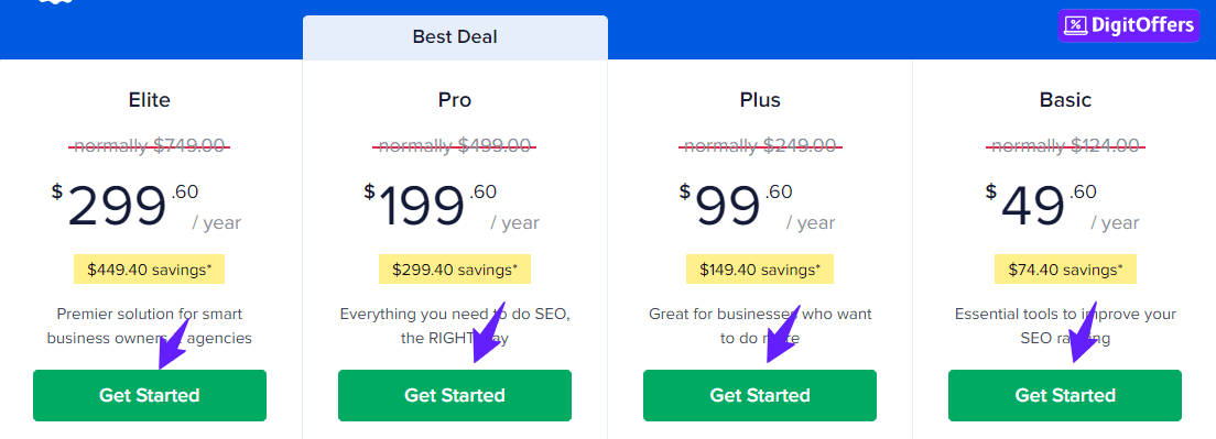 AIOSEO Pricing Page