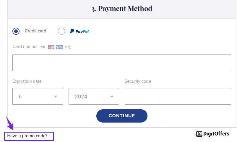 AnimotoPayment Method