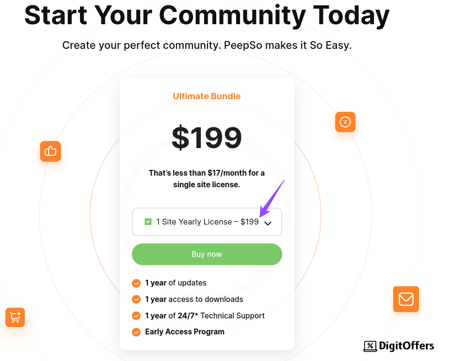 PeepSo Pricing Plans
