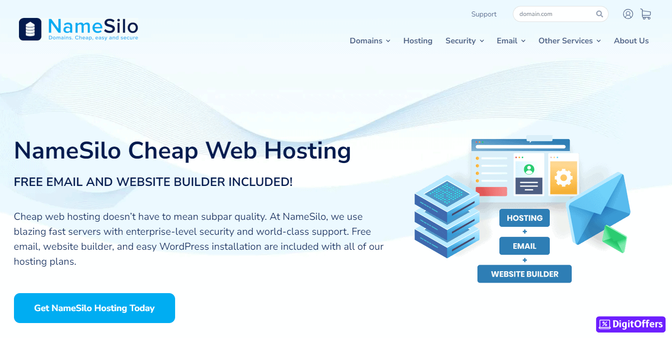 NameSilo Homepage
