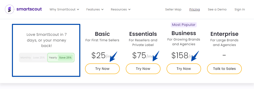Smartscout Pricing Plan