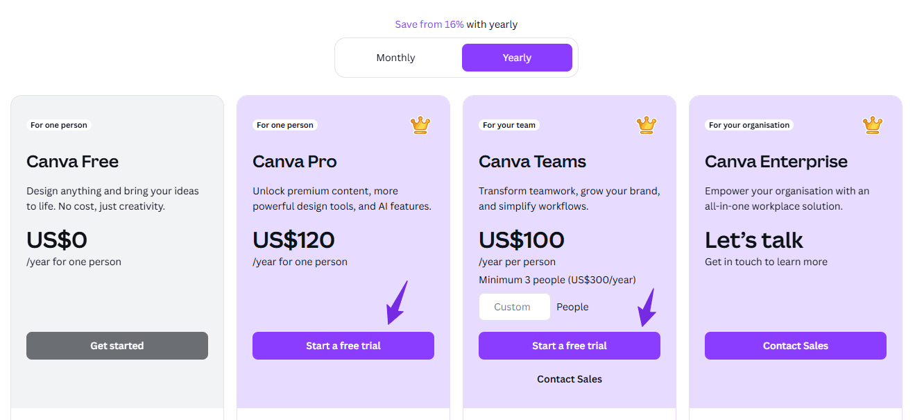Updated Canva Promo Code and Offers, Get Discount upto 70% OFF on Canva Plans Canva Pricing Plans